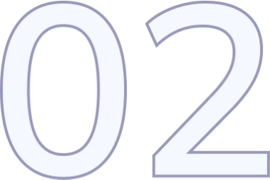 White number "02" on black background.